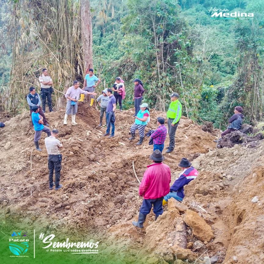 INICIA LA PRIMERA ETAPA EN LA APERTURA VIAL EN CRUZ LOMA ALTO