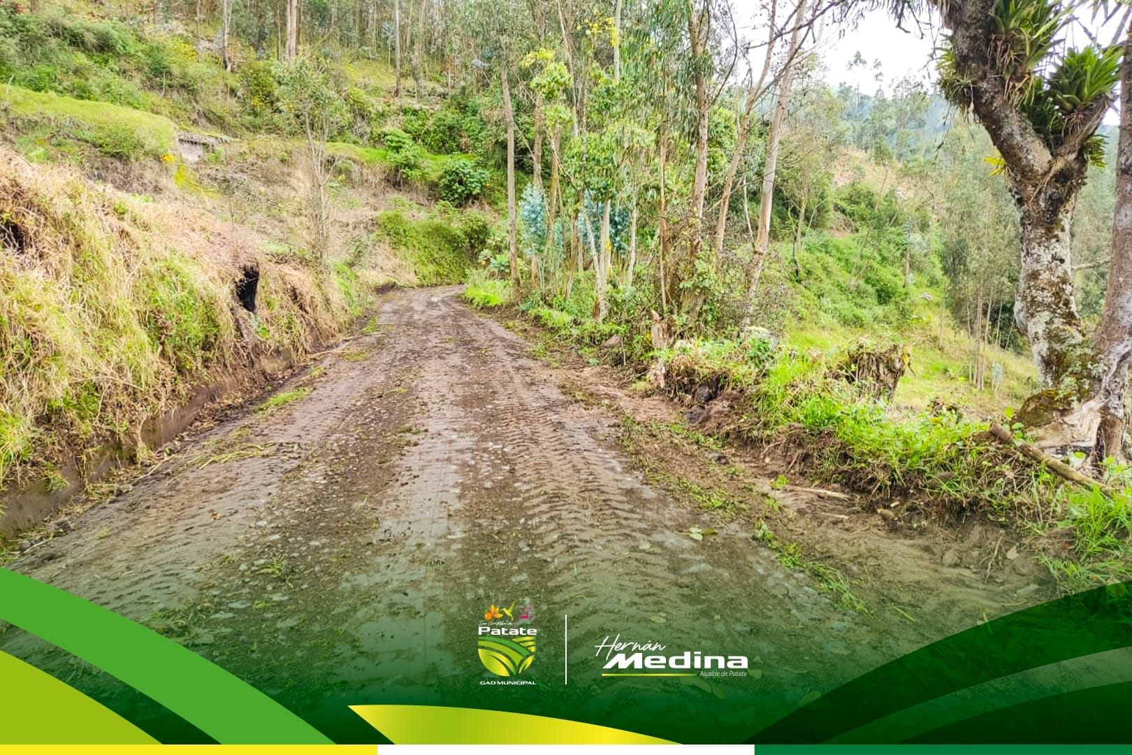 Minga comunitaria en CHOYATA para mejorar vías de acceso