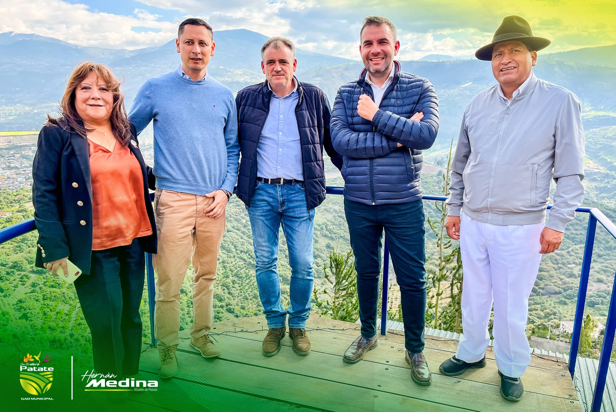 Delegación española visitó Patate