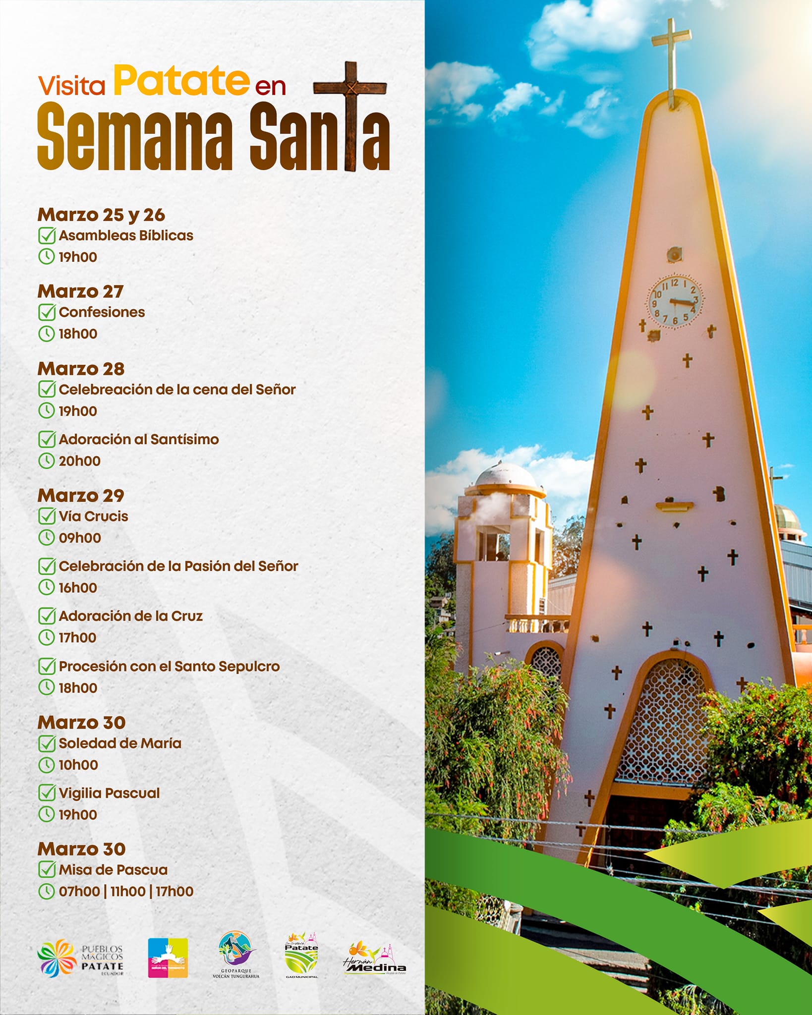 Visita Patate en este feriado y conoce de sus Tradiciones, Fé y Cultura