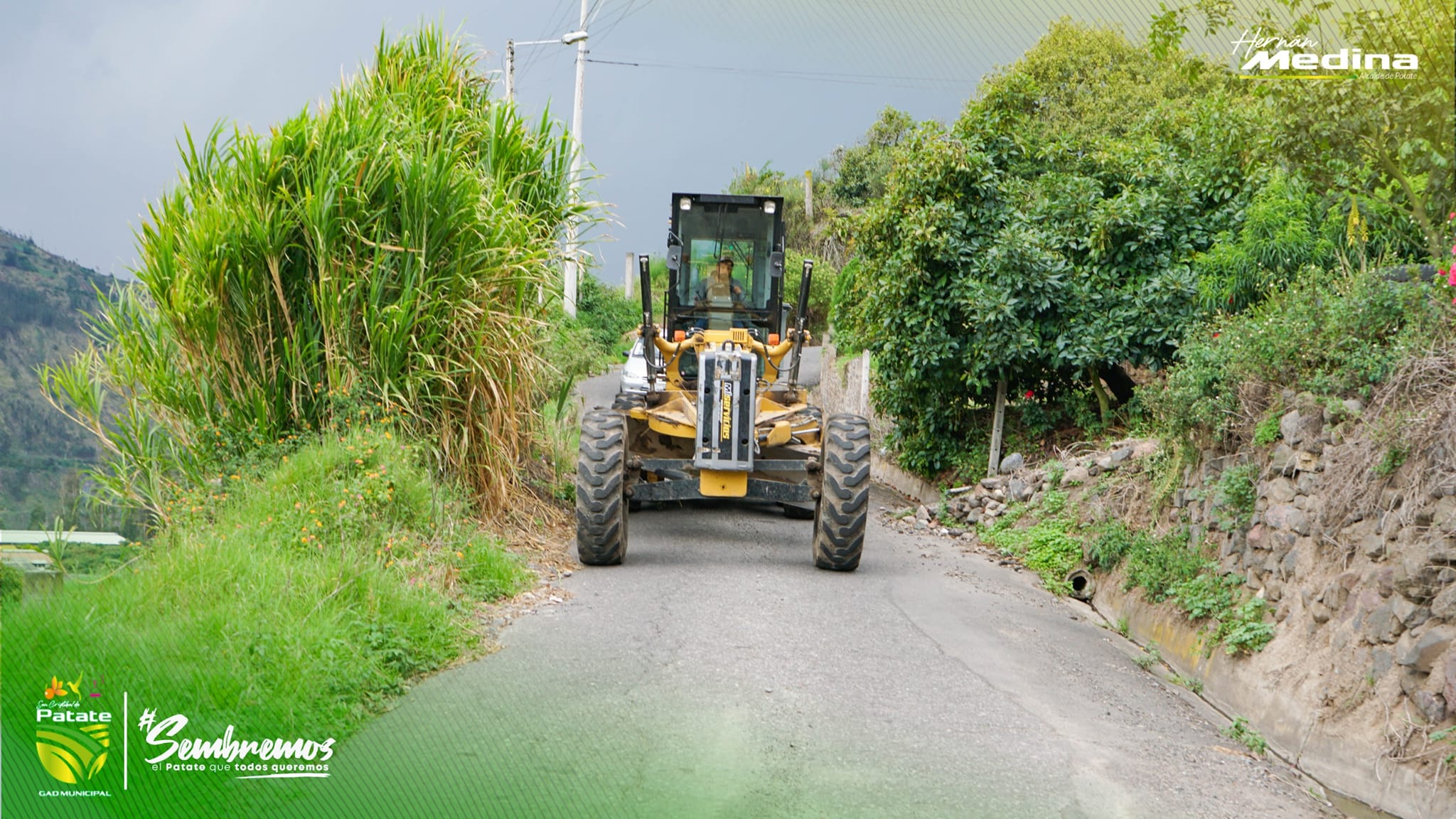 TRABAJOS DE LIMPIEZA Y MANTENIMIENTO EN LA VIA TONTAPI - SUCRE