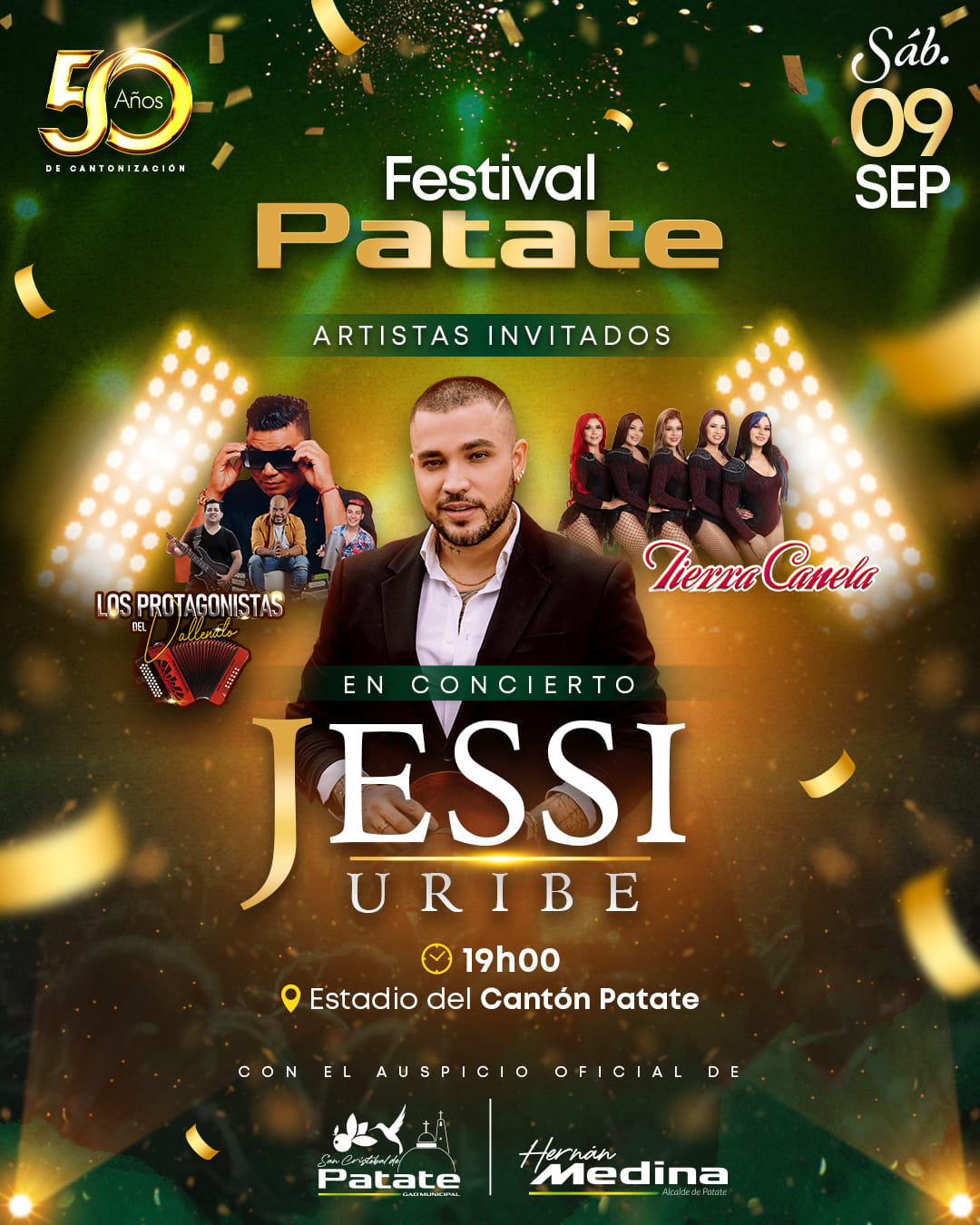 No te pierdas el concierto de Jessi Uribe 